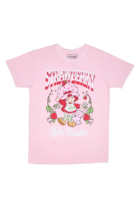 Strawberry Shortcake Cat Graphic Relaxed Tee