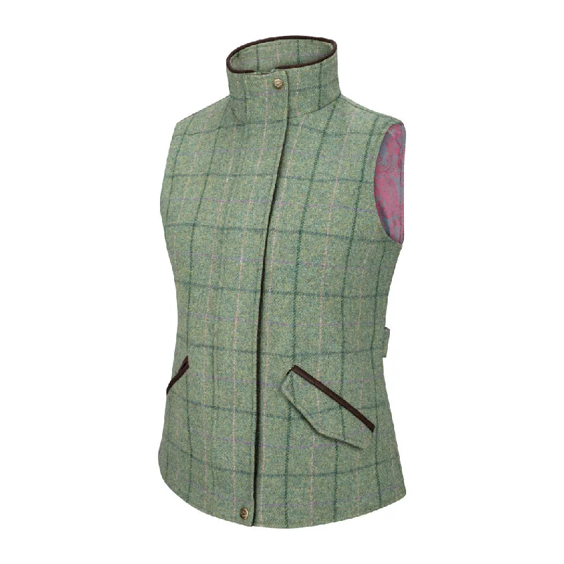 Hoggs of Fife Roslin Ladies Technical Tweed Waistcoat