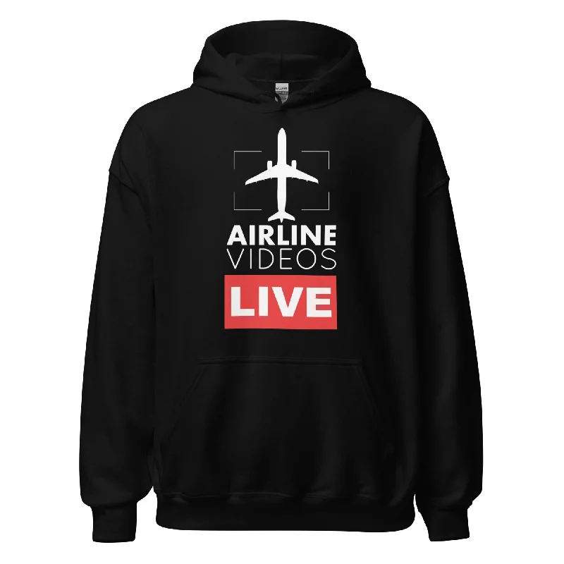 AIRLINE VIDEOS LIVE Unisex Hoodie