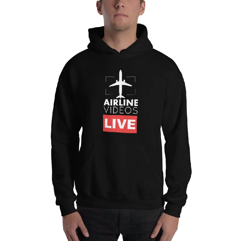 AIRLINE VIDEOS LIVE Unisex Hoodie