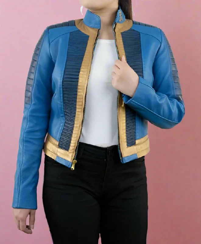 Fallout Lucy MacLean Vault Leather Jacket