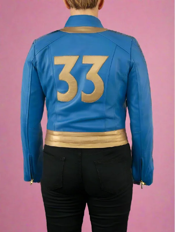 Fallout Lucy MacLean Vault Leather Jacket