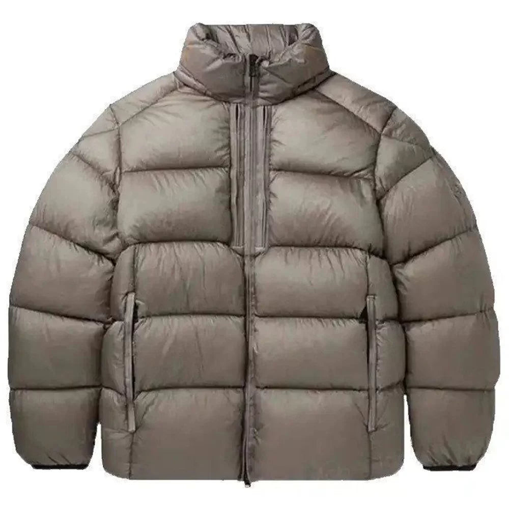 Men's Grey Puffer Jacket