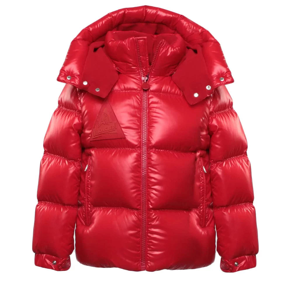 Men's Red Puffer Down Jacket