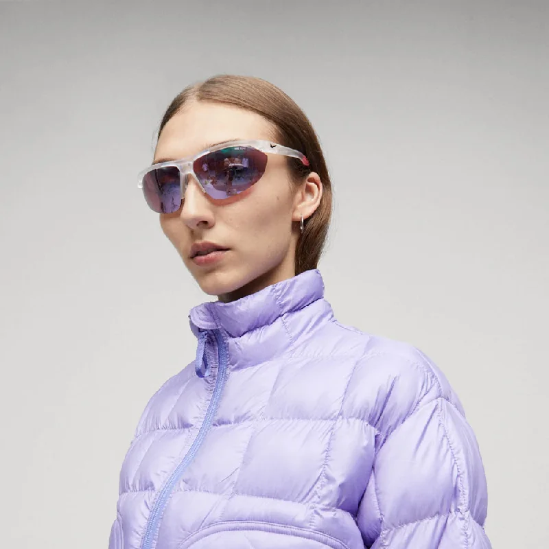 Women's Purple Winter Warmth Puffer Jacket