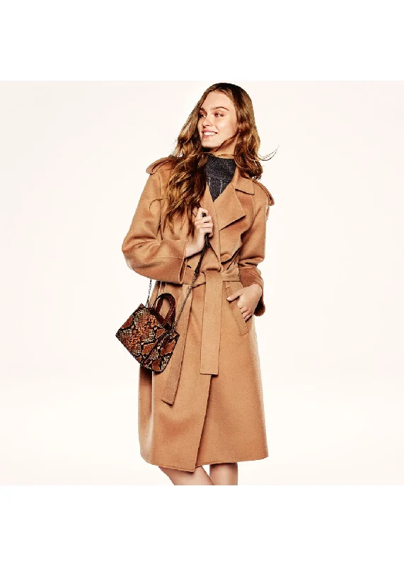 Women's Elegant Long Beautiful Wool Coat