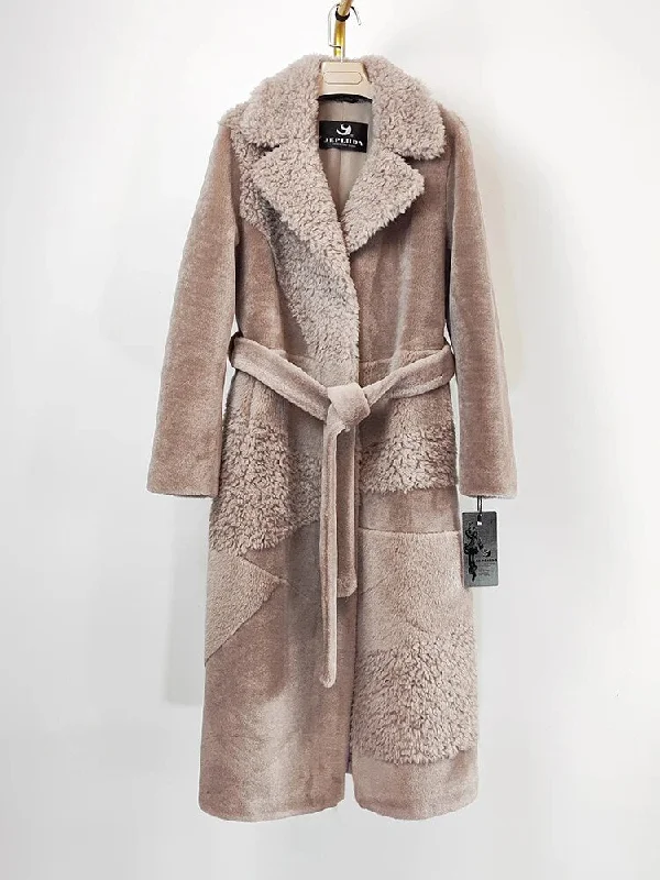 X-Long Natural Wool Trench Coats