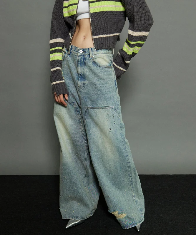 【24AUTUMN PRE-ORDER】Baggy Denim Pants