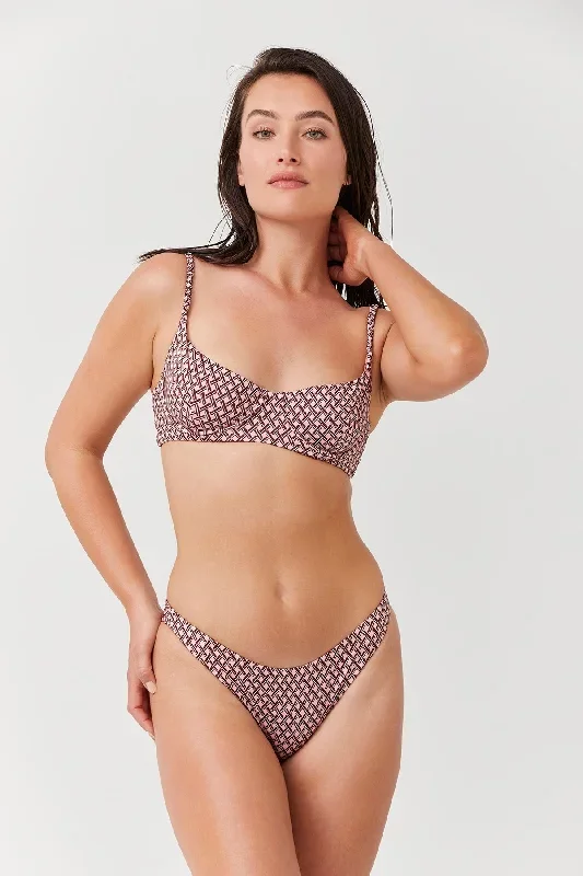 LUMA RETRO LUXURY UNDERWIRE BIKINI TOP