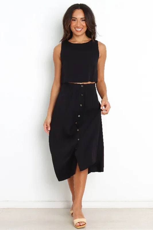 Ava Skirt - Black