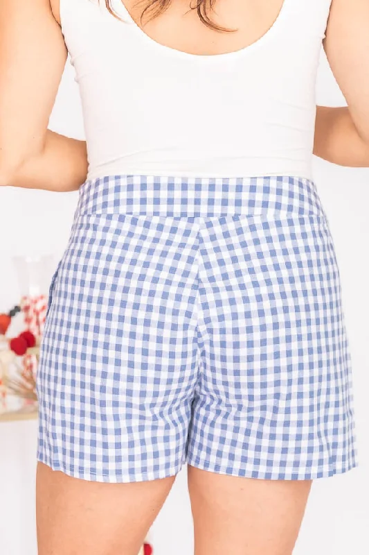 blue-gingham-short