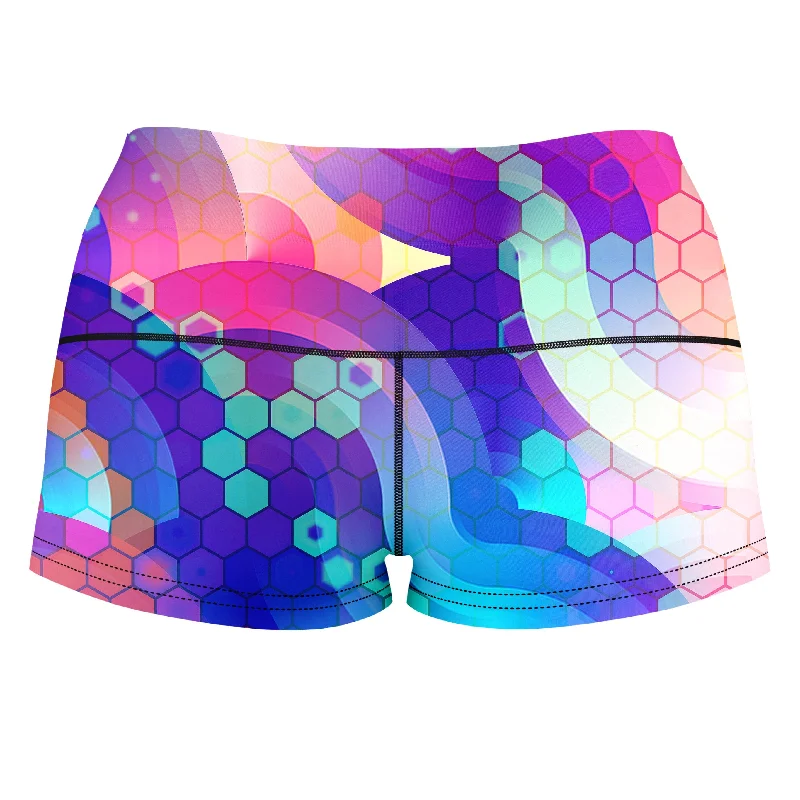 bubbly-high-waisted-womens-shorts