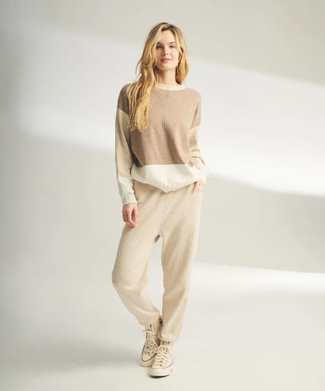 cafe-cotton-cashmere-colorblock-sweatshirt