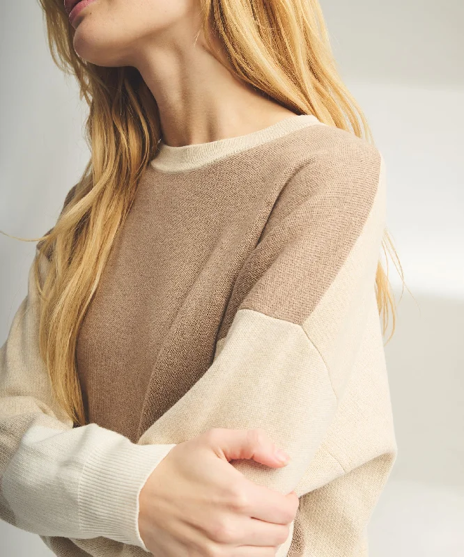 cafe-cotton-cashmere-colorblock-sweatshirt