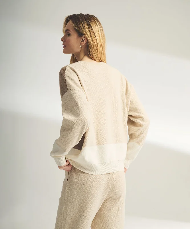 cafe-cotton-cashmere-colorblock-sweatshirt