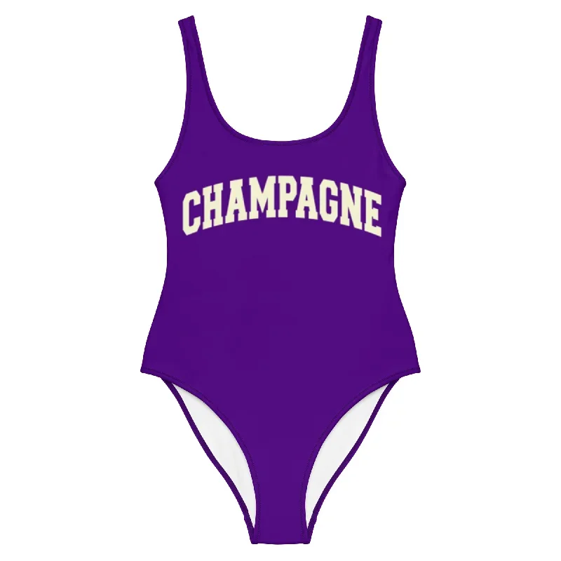 Champagne Swimsuit - Royal