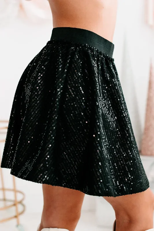 diva-days-sequin-skater-skirt-black