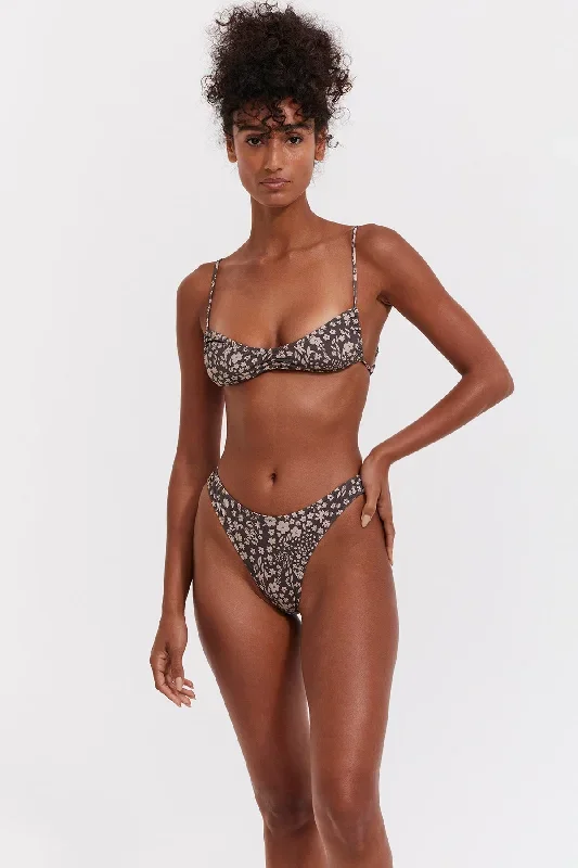 BELLA FLORA LOW RISE BIKINI BOTTOM