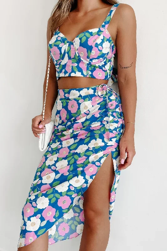 fresh-flowers-floral-print-crop-top-skirt-set-blue-pink