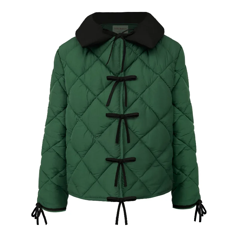 Green Puffer Jacket