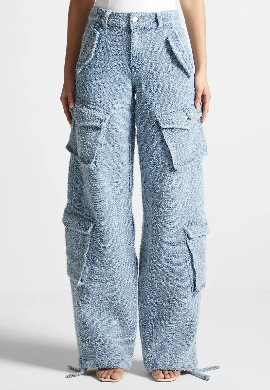 high-waisted-boucle-denim-cargo-pants-mid-blue