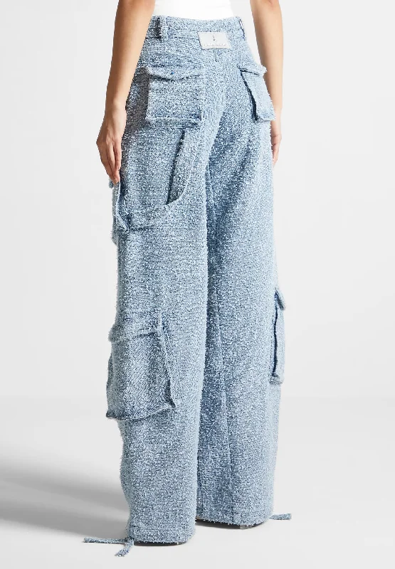 high-waisted-boucle-denim-cargo-pants-mid-blue