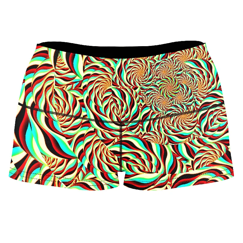 Horizon Trippy High-Waisted Women's Shorts