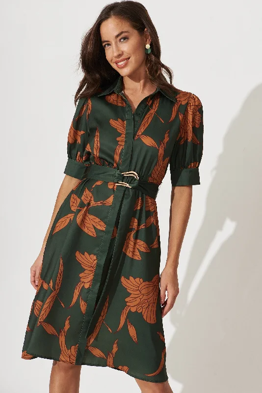 kristel-shirt-dress-in-khaki-with-rust-leaf-print-satin