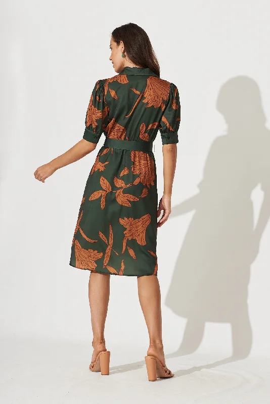 kristel-shirt-dress-in-khaki-with-rust-leaf-print-satin