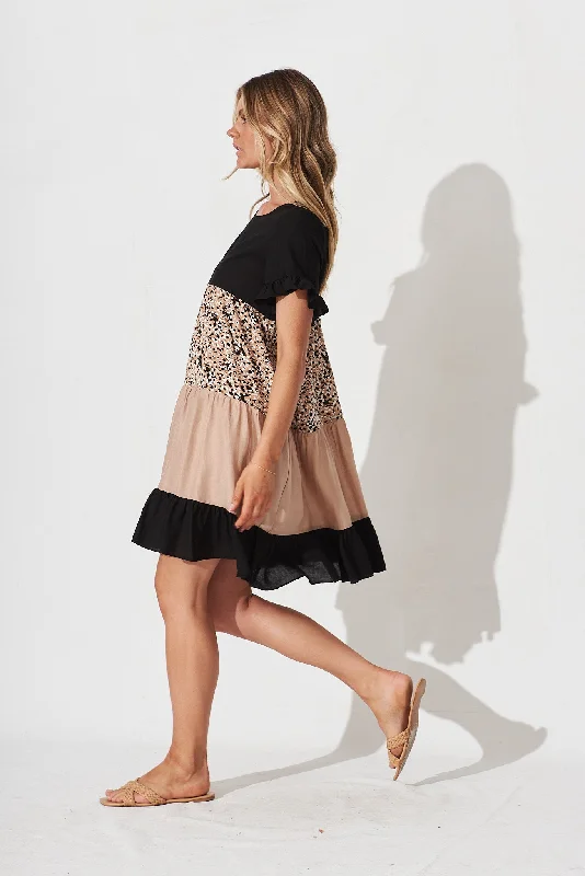 krystin-dress-in-black-and-blush-multi-linen-blend