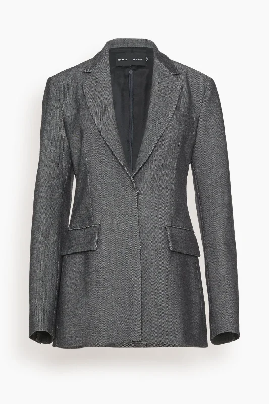 Laurie Jacket in Grey Melange