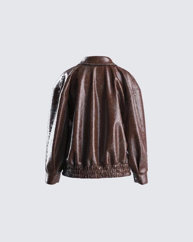 maven-brown-vegan-leather-jacket