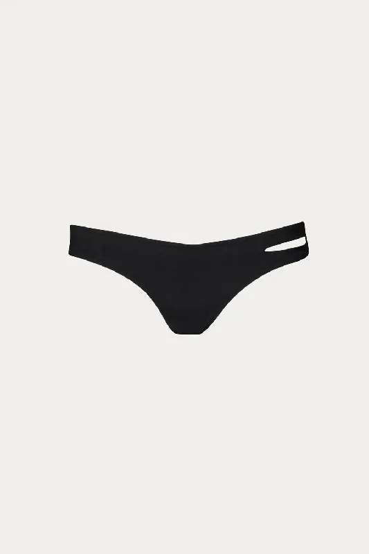 Melpomene Bikini Bottom In Black