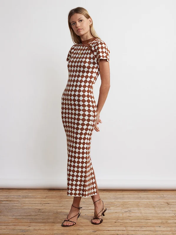 millie-checker-knit-midi-dress