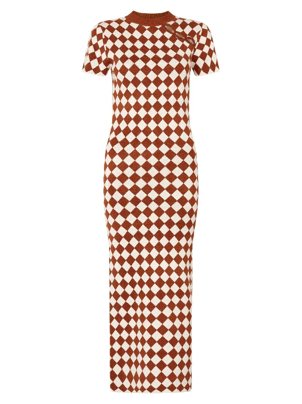 millie-checker-knit-midi-dress