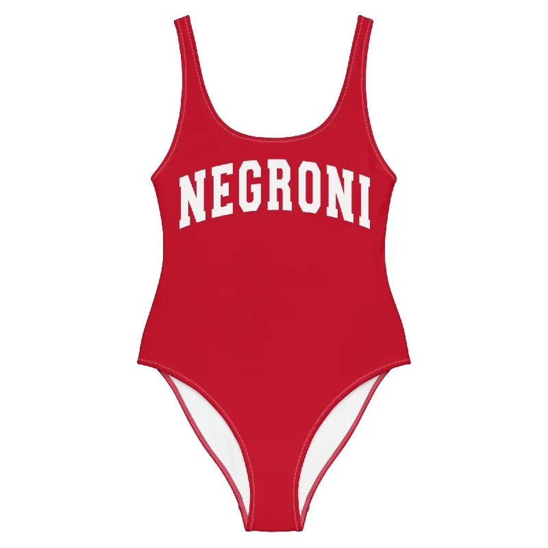 Negroni Swimsuit - Bitter Red