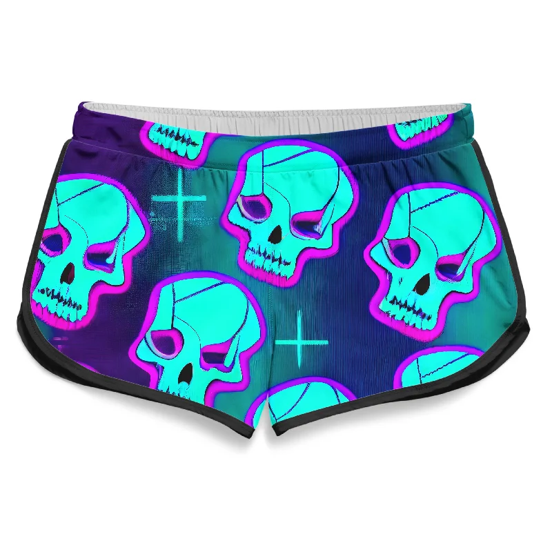 Neon Fright Women's Retro Shorts