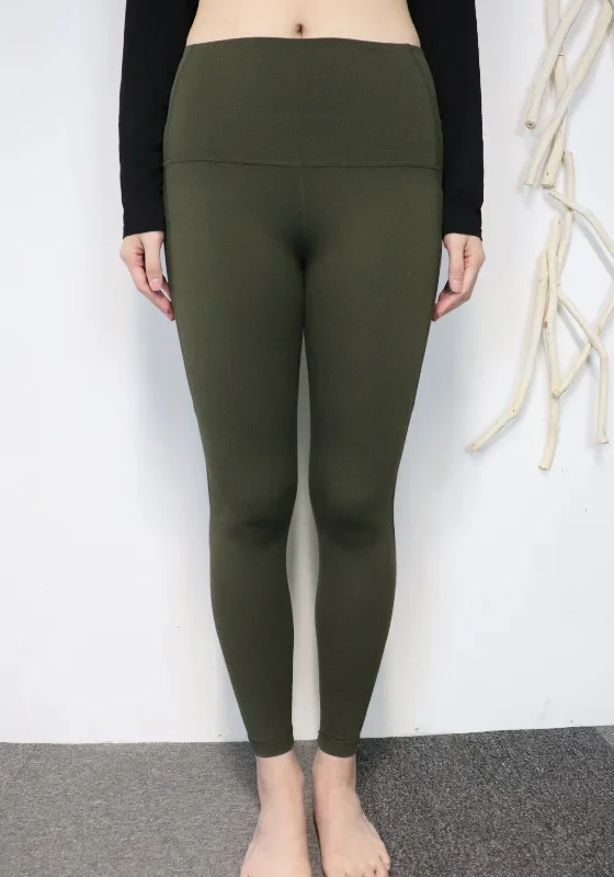 Pocketeer Leggings - Military Green