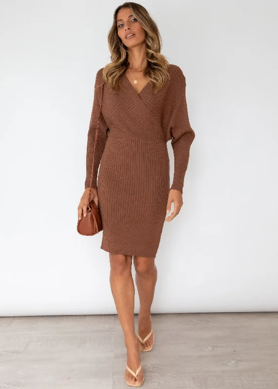 perri-knit-dress-chocolate-1