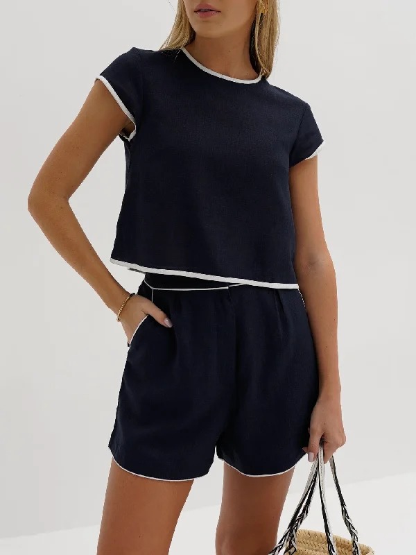 pure-cotton-contrast-trim-shorts-set