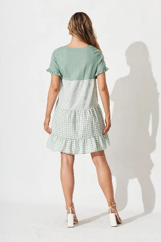 recess-dress-in-green-gingham-linen-blend