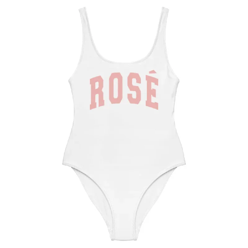 Rosé White Swimsuit