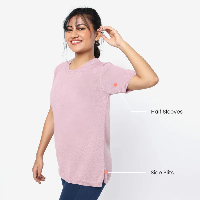 round-neck-half-sleeve-cotton-top