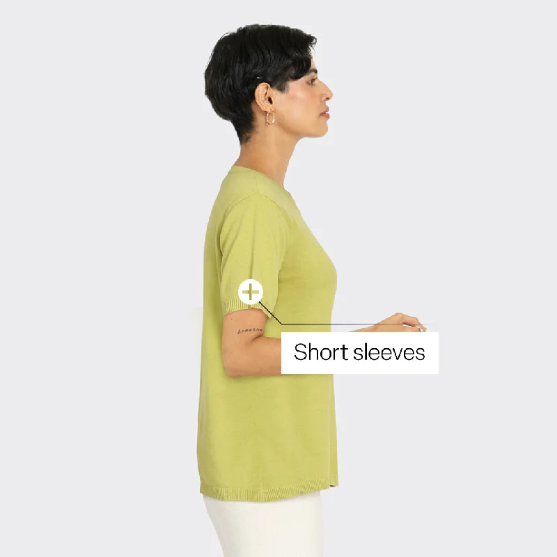 round-neck-half-sleeve-cotton-top