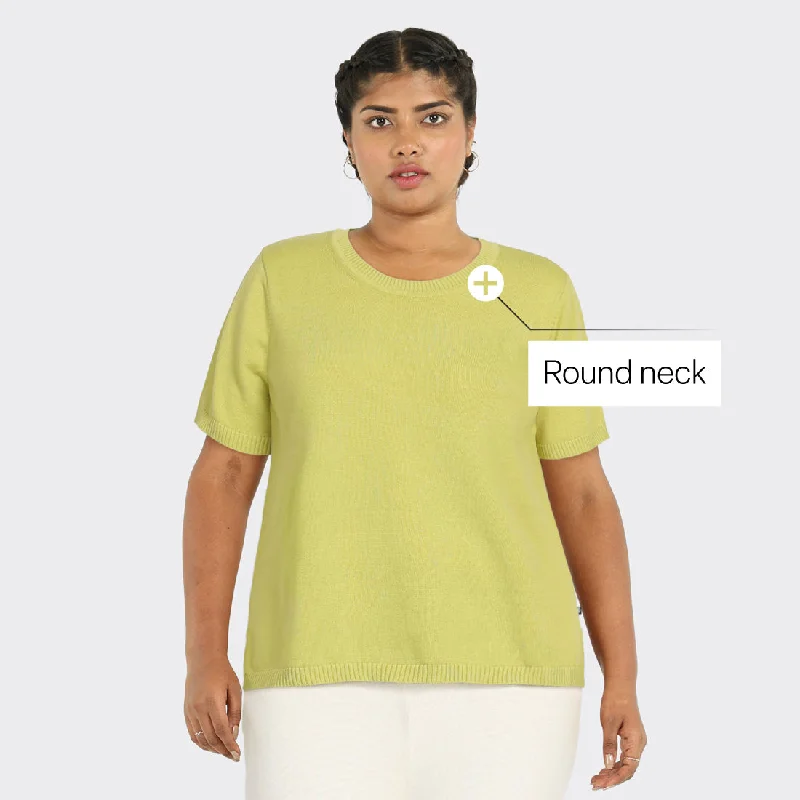 round-neck-half-sleeve-cotton-top