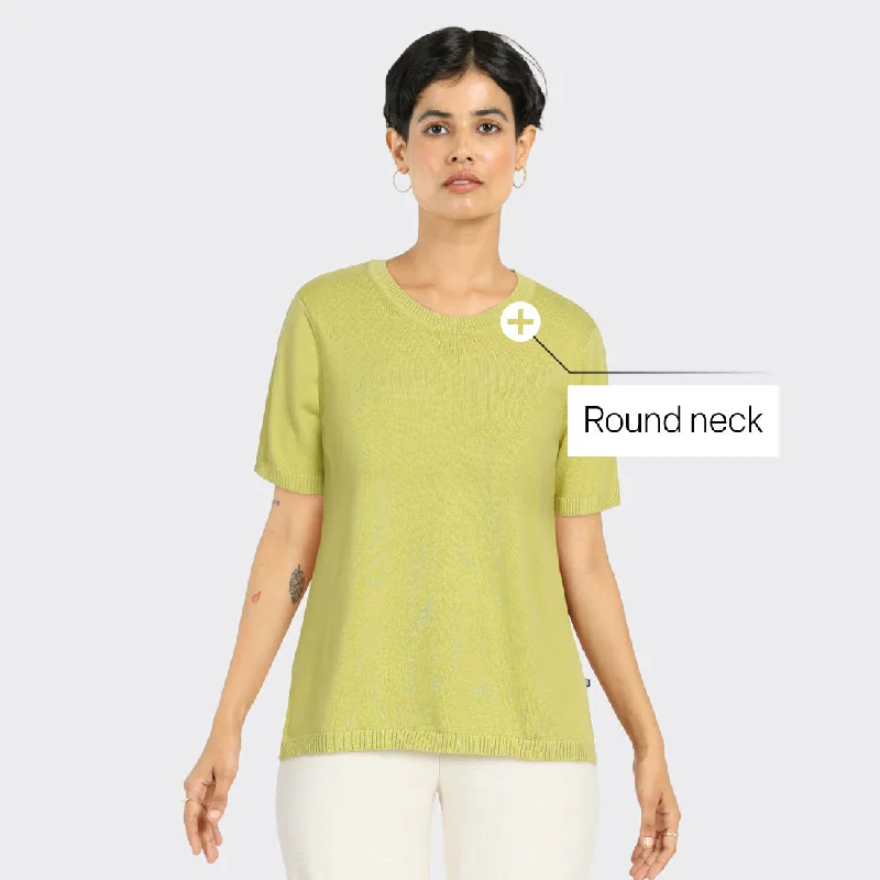 round-neck-half-sleeve-cotton-top