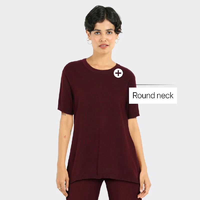 round-neck-half-sleeve-cotton-top