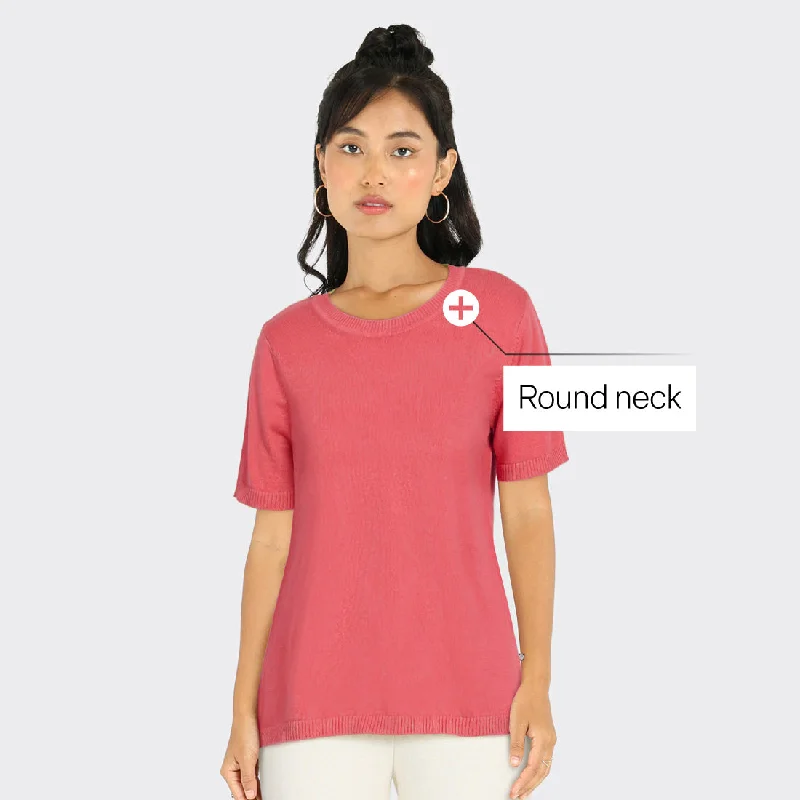 round-neck-half-sleeve-cotton-top