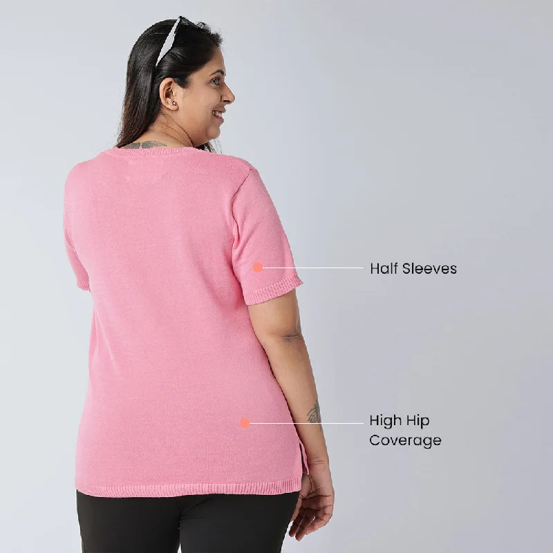 round-neck-half-sleeve-cotton-top