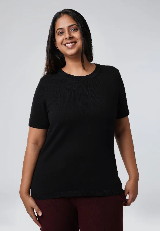 round-neck-half-sleeve-cotton-top